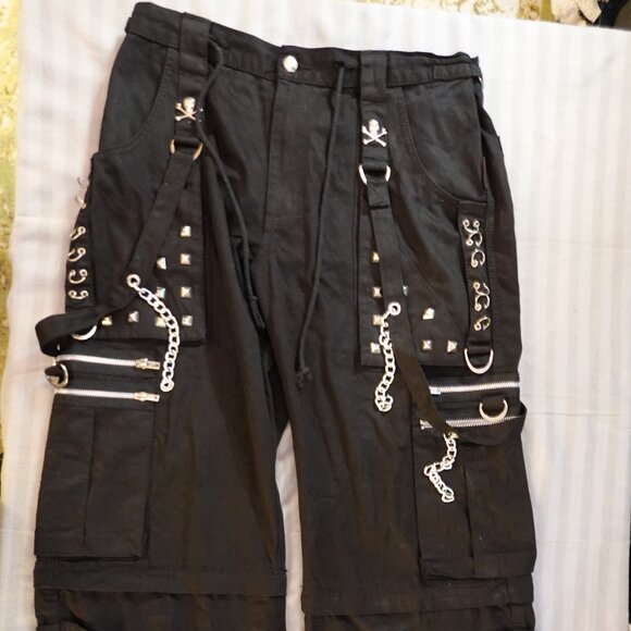 Mens / Unisex Tripp NYC Pants Sz L Black Excellent Condition - Picture 4 of 14